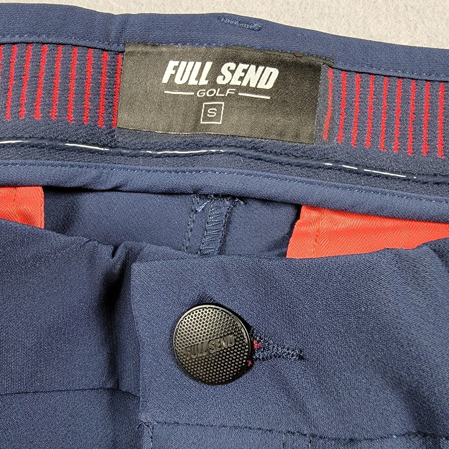 Full Send Golf Pants  Navy Blue  Men's Small  NWT2