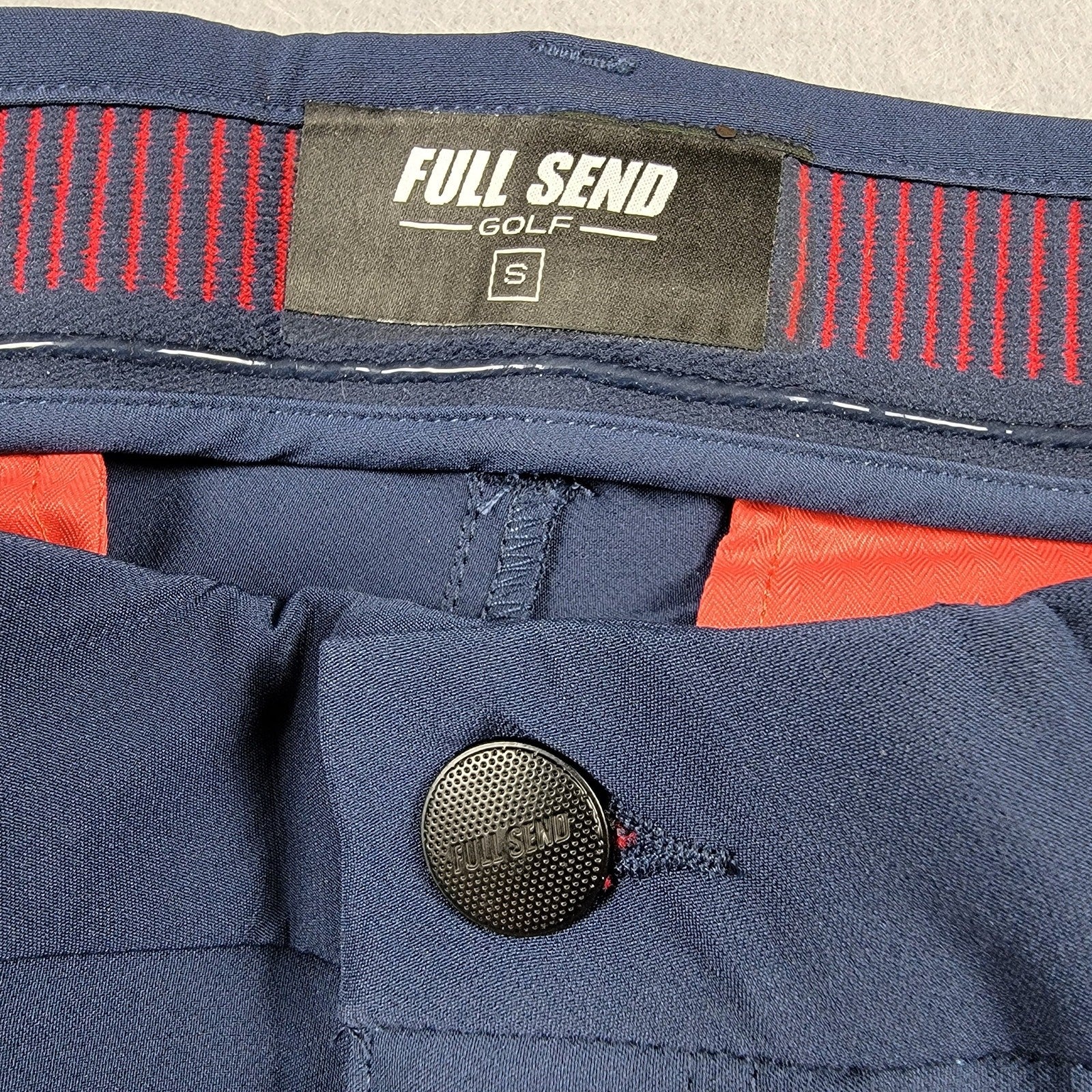 Full Send Golf Pants  Navy Blue  Men's Small  NWT2