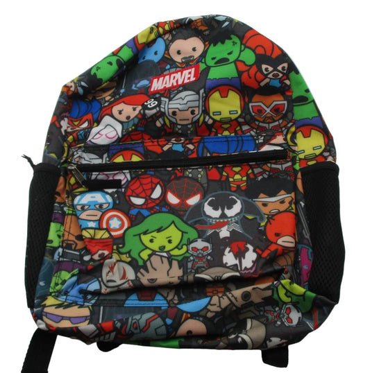 Marvel Backpack Boys Large Multicolor Superhero Print Padded School Bag Avengers0