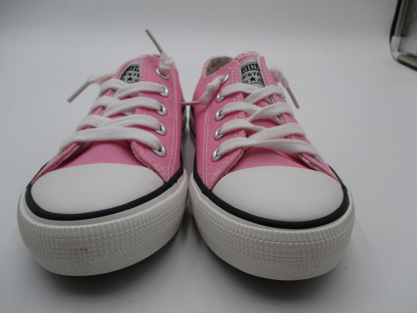 Weestep Originals Shoes Kids Size 13 Pink Canvas Low Top Lace Up Sneakers1