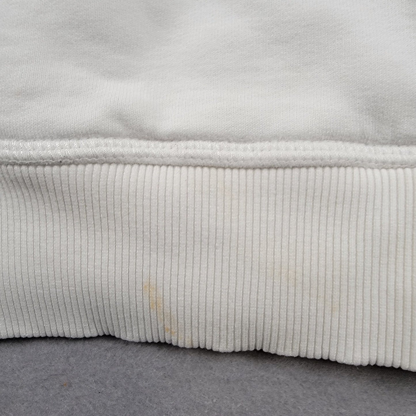 SuperDry Orange Label Hoodie White Sz S