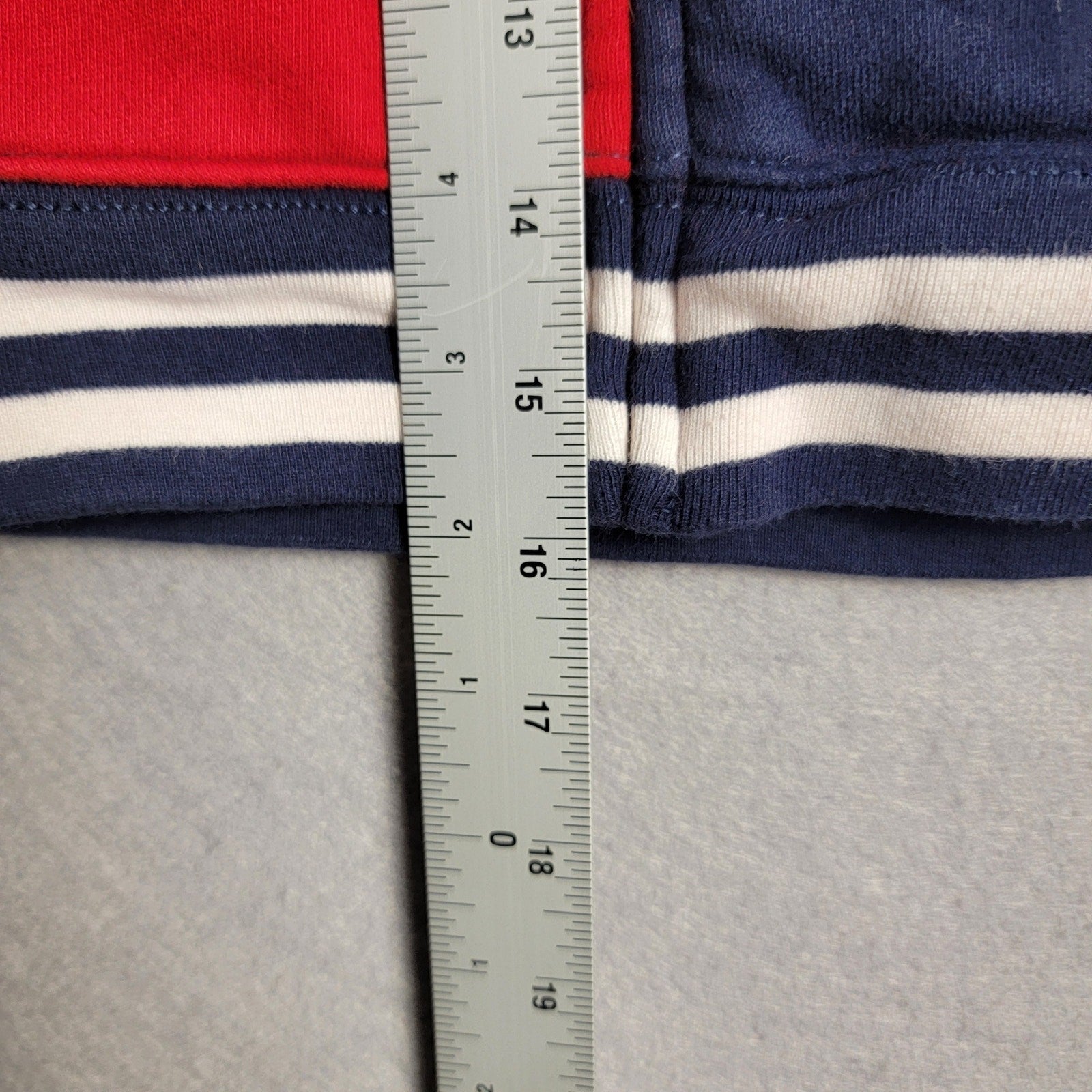 Polo Ralph Lauren Kids Zip Hoodie Size 6 Red Navy 67 Varsity Jacket Style