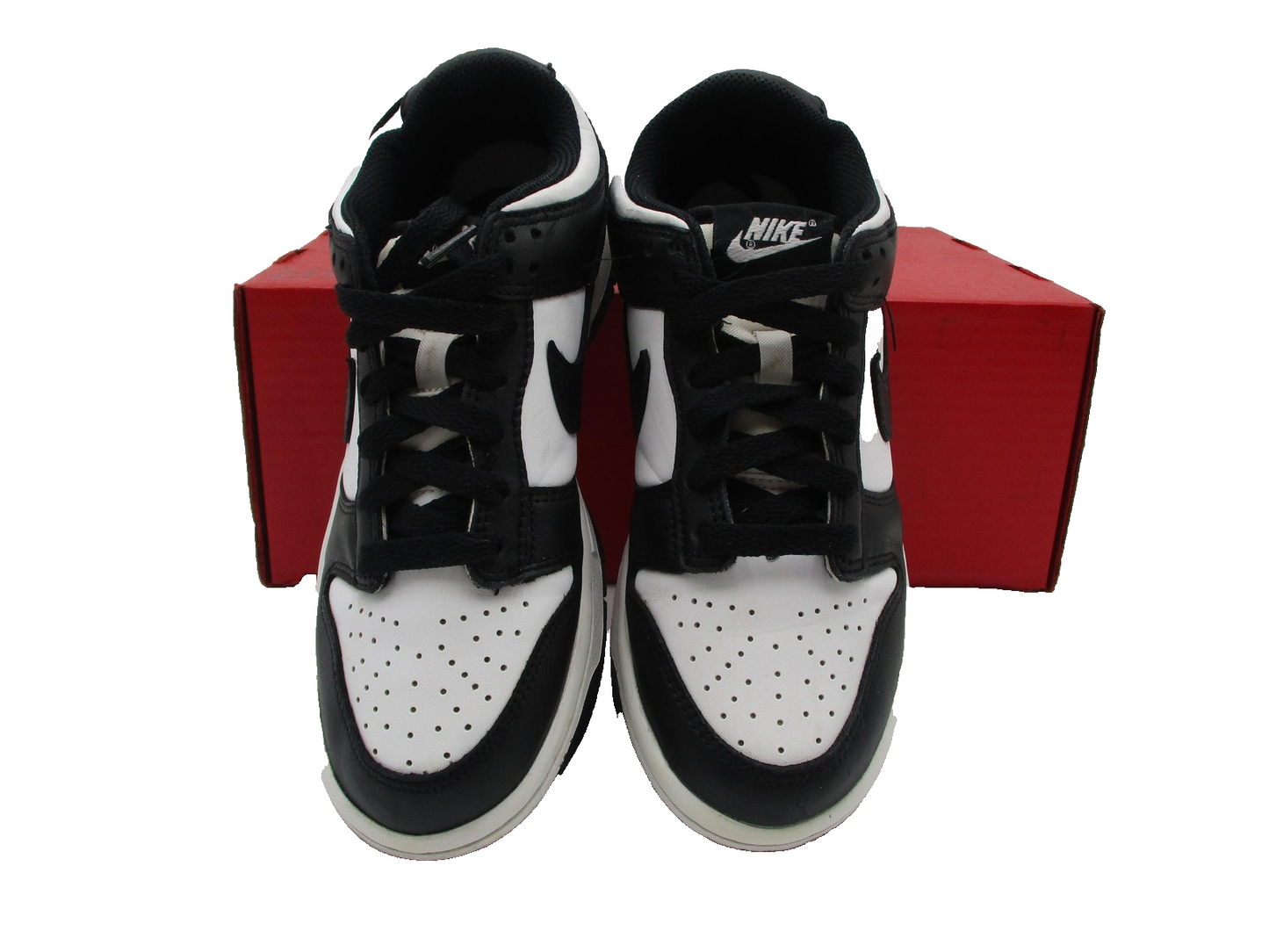 Nike Dunk Low Youth Size 5Y Black White Retro Panda GS Sneakers CW1590100 (1E6)4