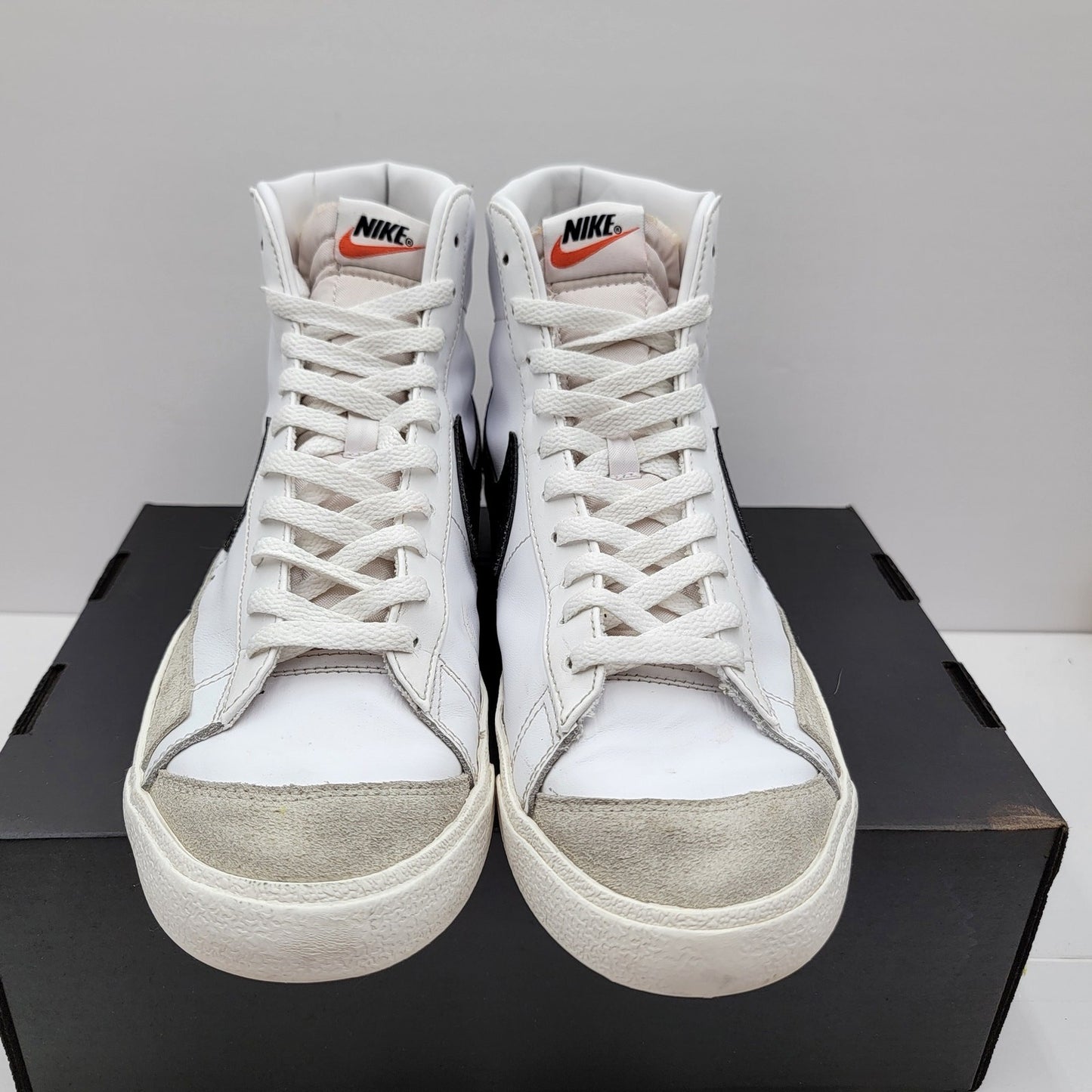 Nike Blazer Mid '77 Vintage White Black Men's Size 11.5