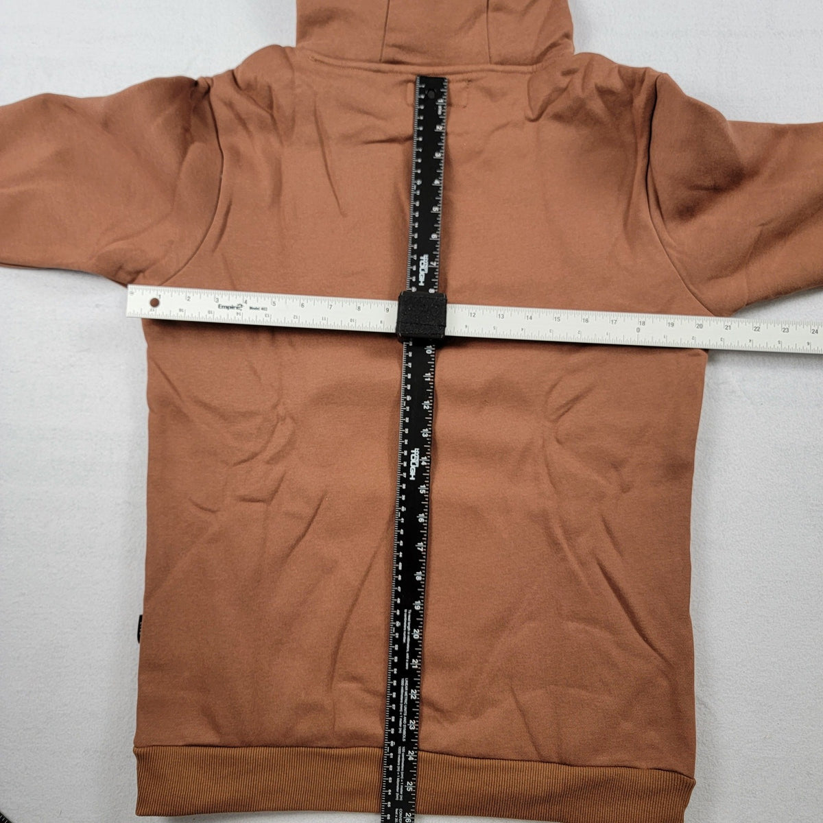 The Hideout Clothing THC Essentials Hoodie Size Medium Brown NWT3