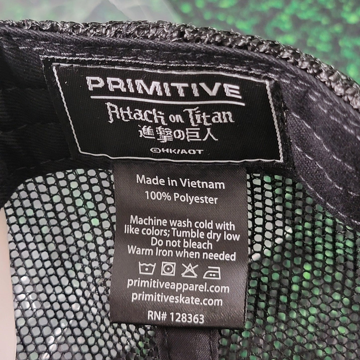 Primitive Attack on Titan OSFA Snapback Cap Licensed Authentic3