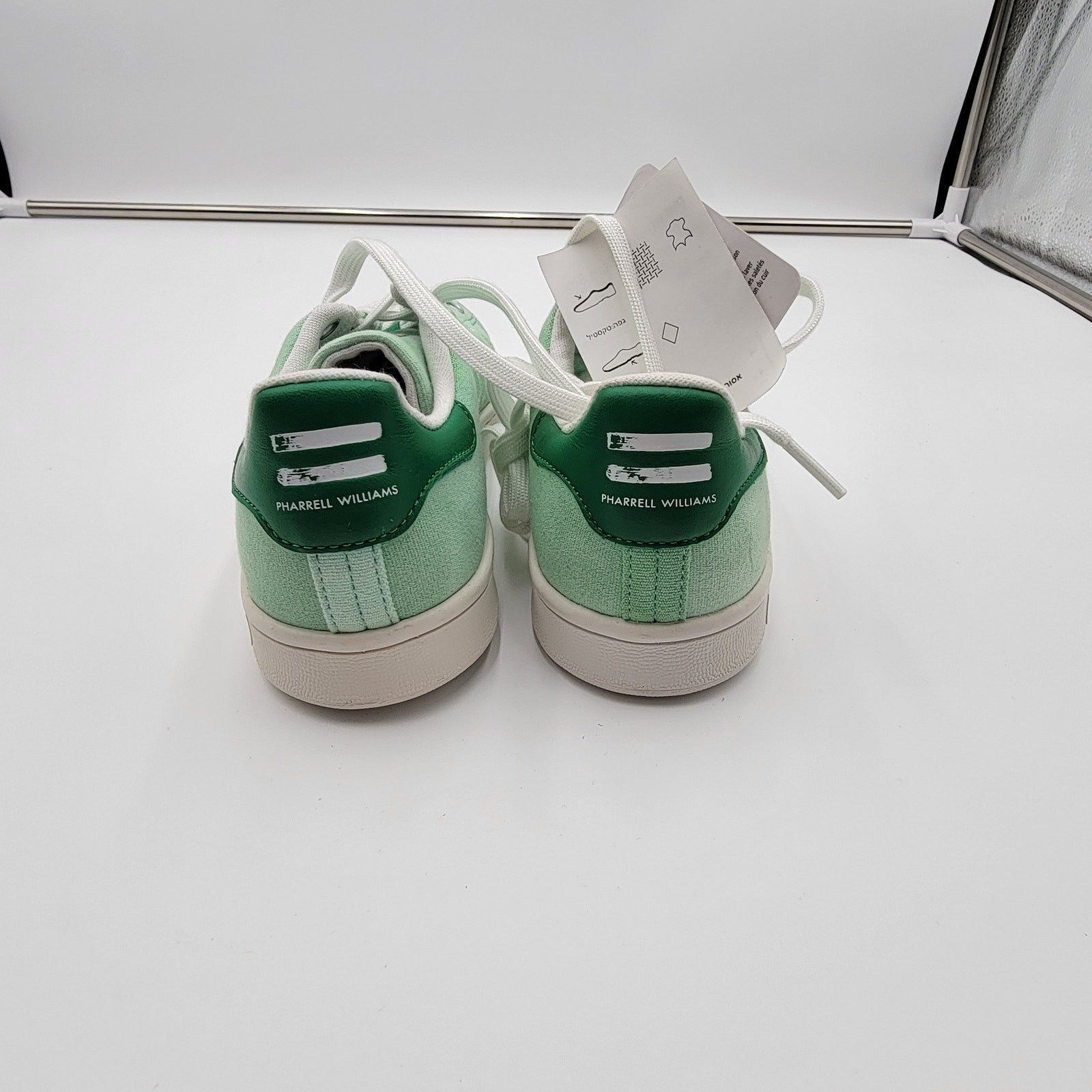 Adidas Pharrell x Hu Holi x Stan Smith 'Green' Sz 4.5M/6W2