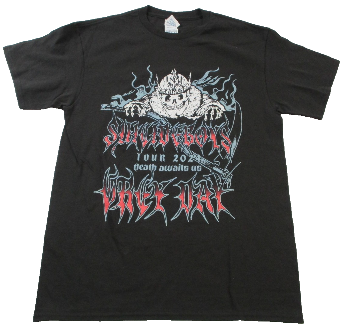 Suicideboys Grey Day TShirt Mens Medium Black 2024 North American Tour 1517180