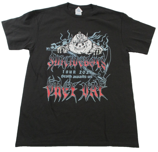 Suicideboys Grey Day TShirt Mens Medium Black 2024 North American Tour 1517180