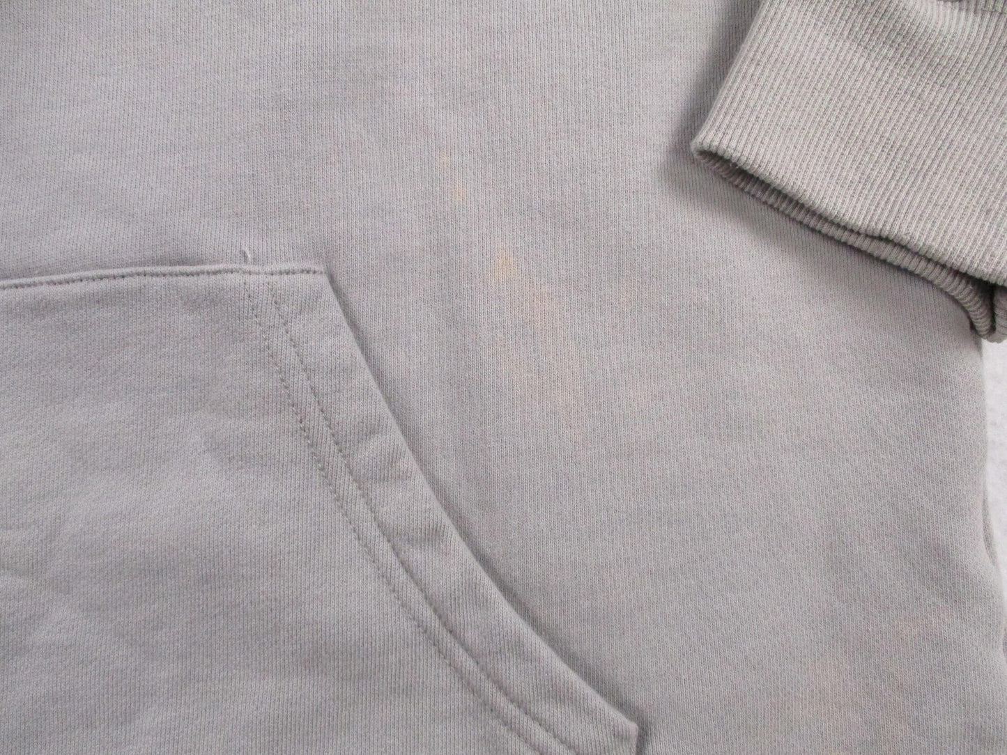 Homme + Femme Hoodie Mens Large Gray Fleece Sweatshirt Money Sex Respect 16594