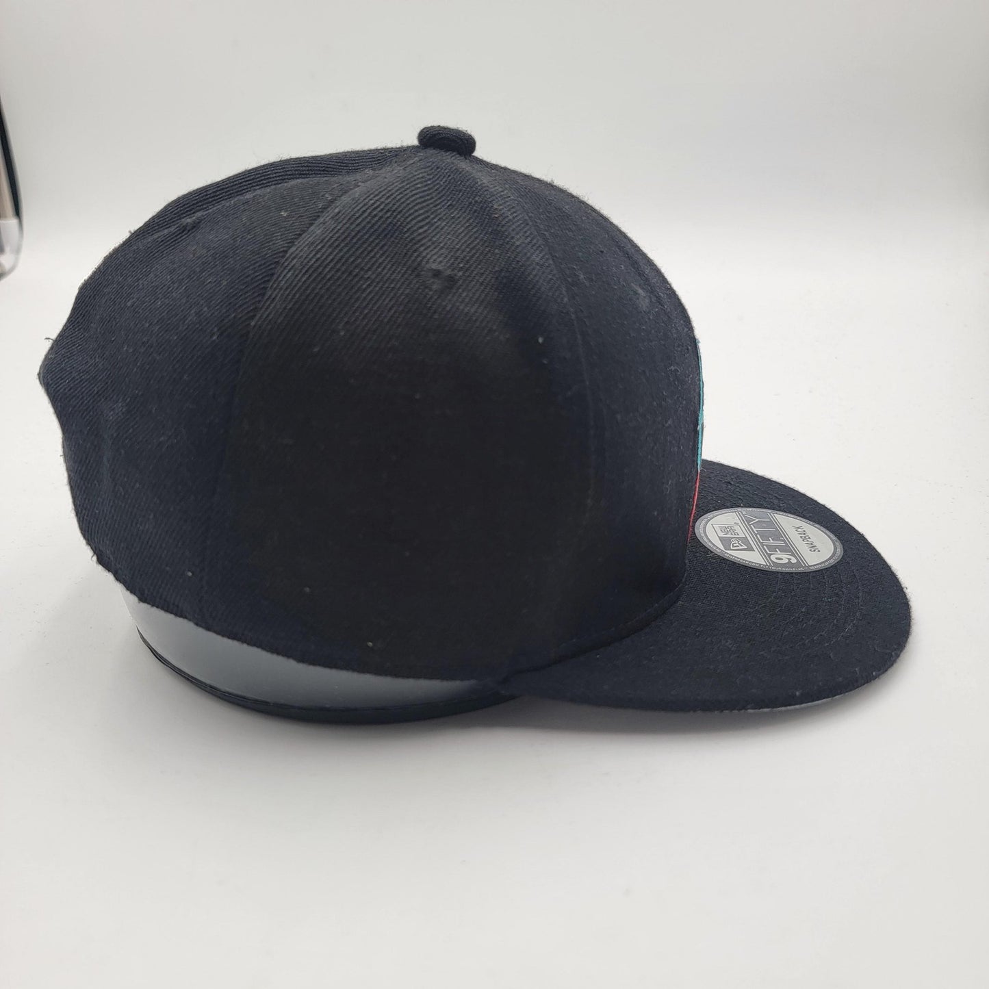 Miami Marlins Hat Cap Snap Back Black MLB Baseball Mens New Era Miami Script3