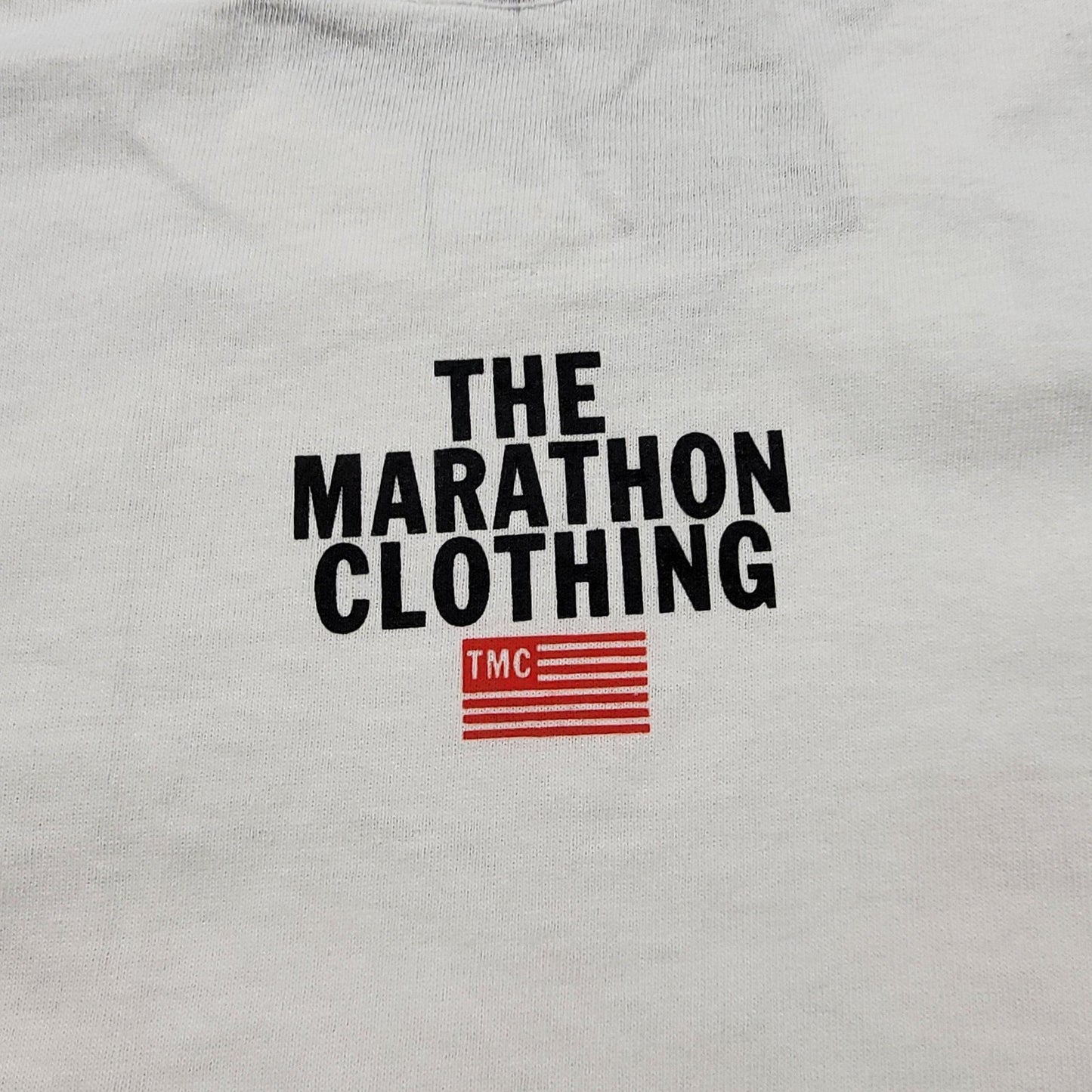 The Marathon Clothing Shirt Mens Small White Crenshaw Script Tee TMC Graphic4