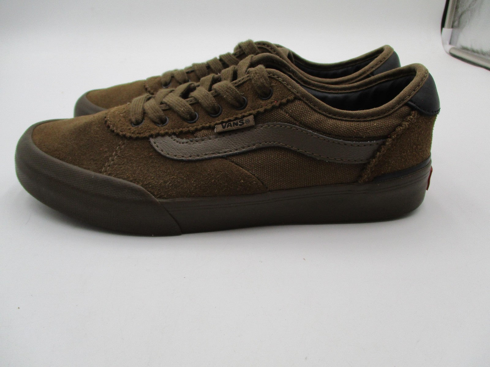Vans Chima Ferguson Pro Shoes Youth Size 6 Brown Suede Low Top Skate Sneakers3