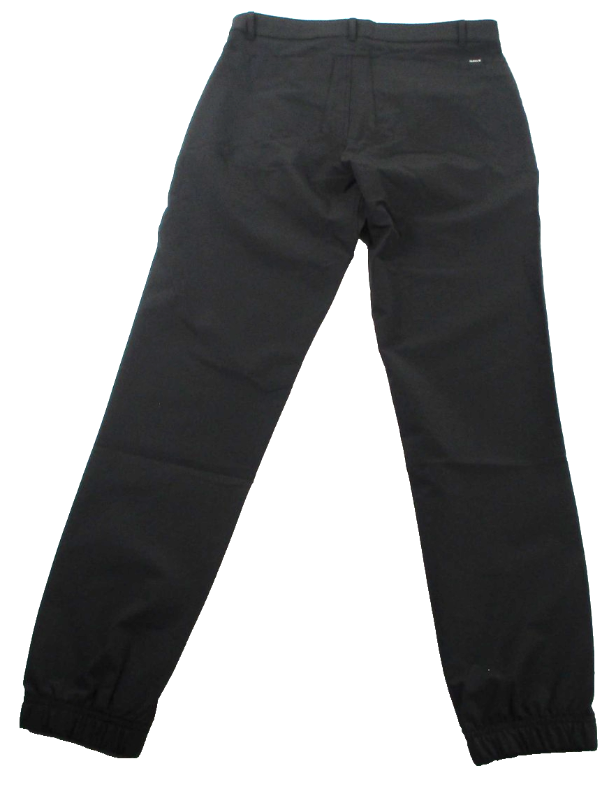 Hurley Exist Everyday Pants Men 28 Black Performance Jogger Water Resistant 12411