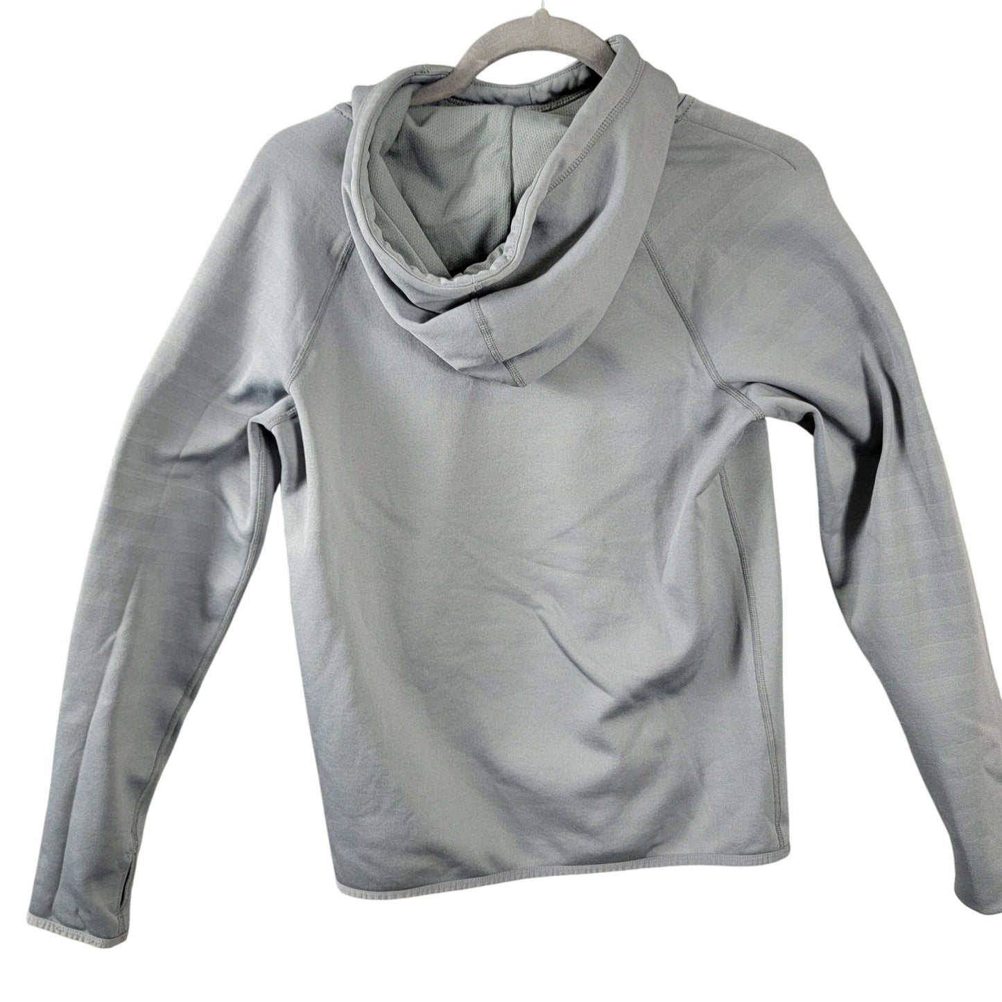 Nike Gray Spell Out Pullover Hoodie  Size XS  Great Find!