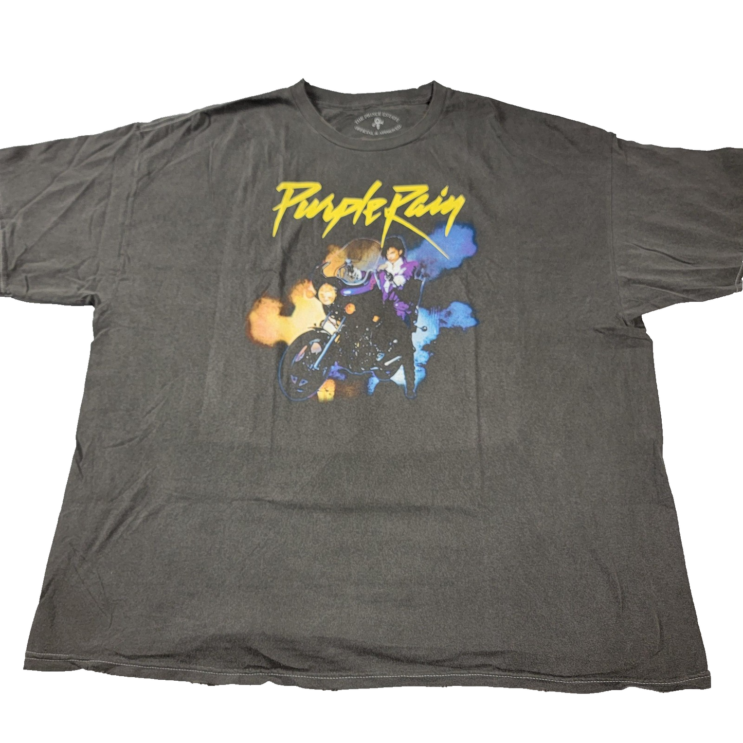 Prince Purple Rain Shirt Mens 2XL Graphic Tee Retro Vintage Distress