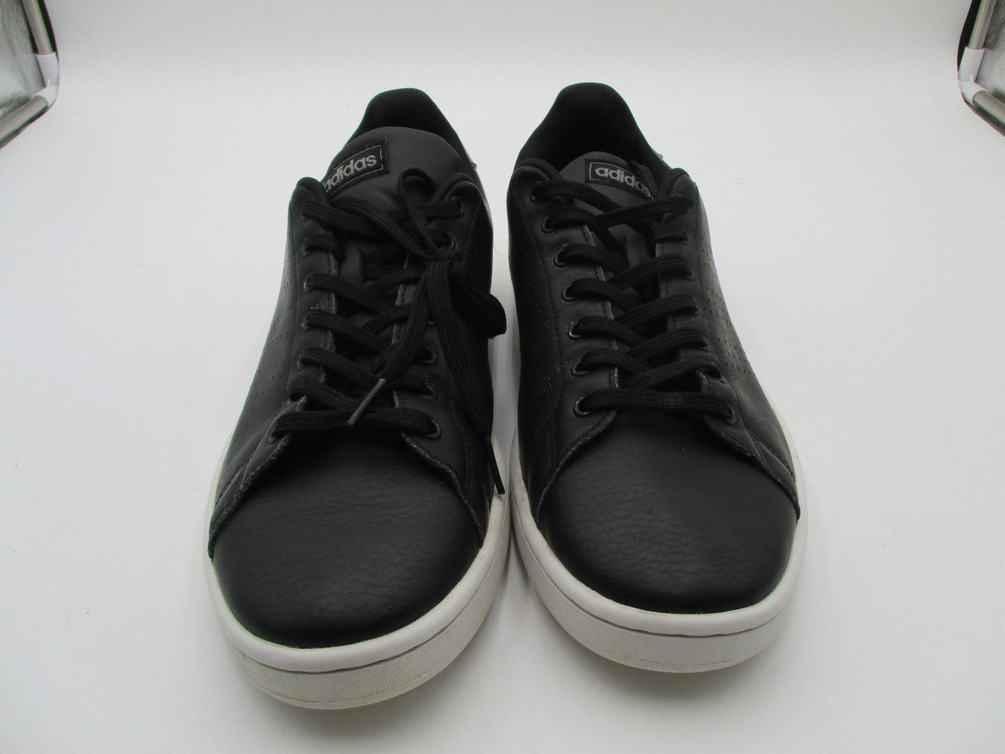 Adidas Shoes Mens Size 11.5 Black Synthetic Low Top Casual Sneakers F364311