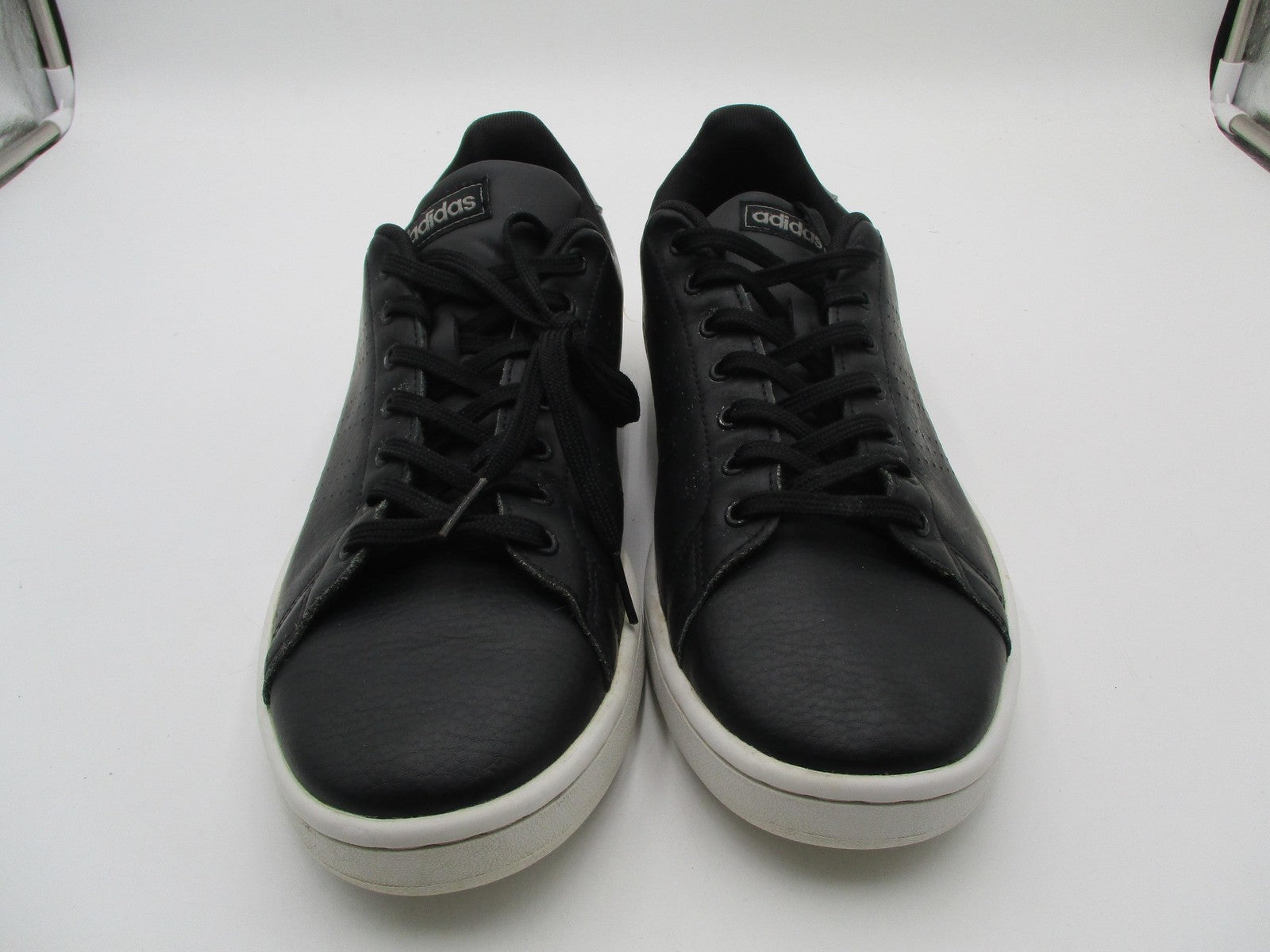 Adidas Shoes Mens Size 11.5 Black Synthetic Low Top Casual Sneakers F364311
