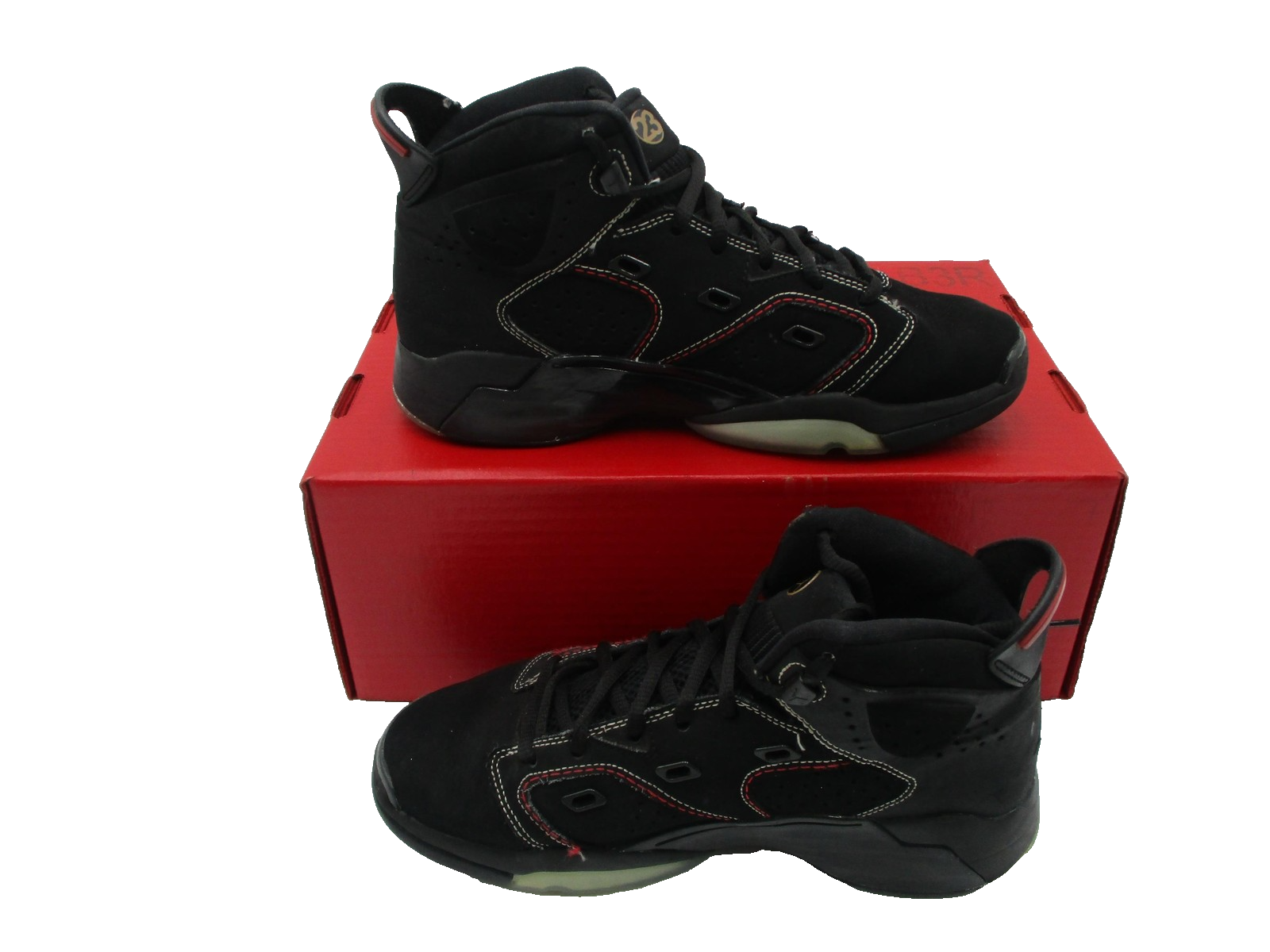 Nike Air Jordan 61723 Shoes Youth Size 7Y Black Red Basketball DM1159003 1K73