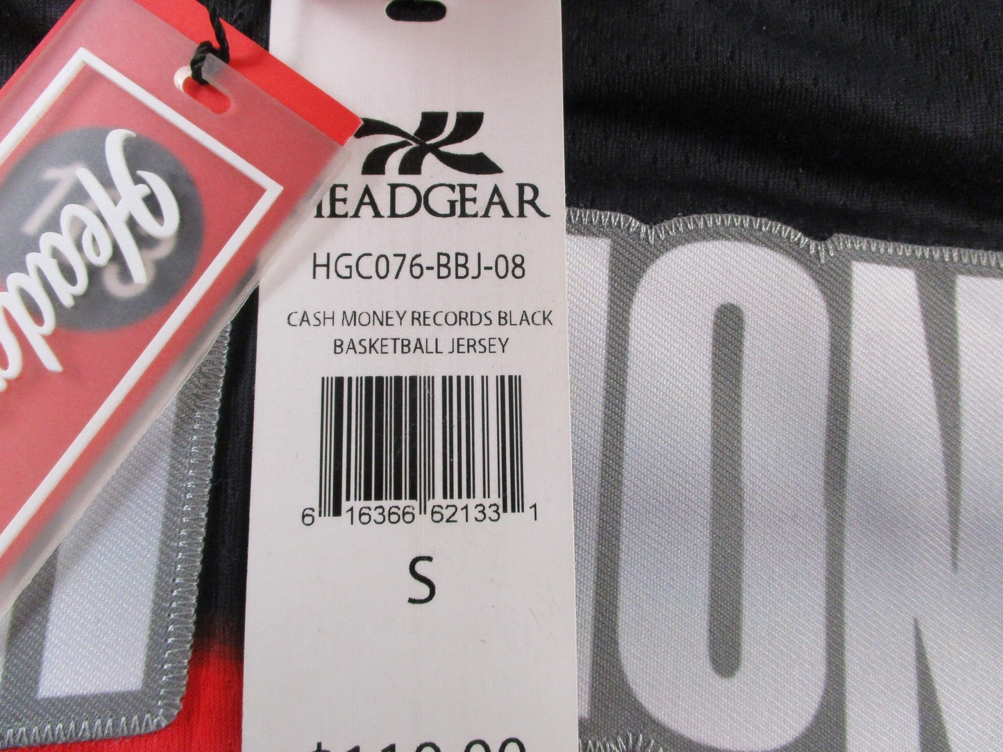 Headgear Classics Jersey Mens Small Black Cash Money Records 99 00 Tank Top 14947