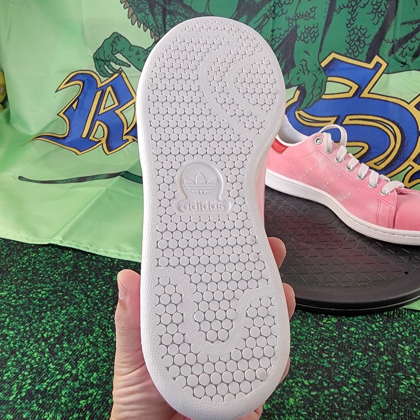 2018 Pharrell x Stan Smith 'HU Holi'  Red Sz 7M/8.5W AC70443