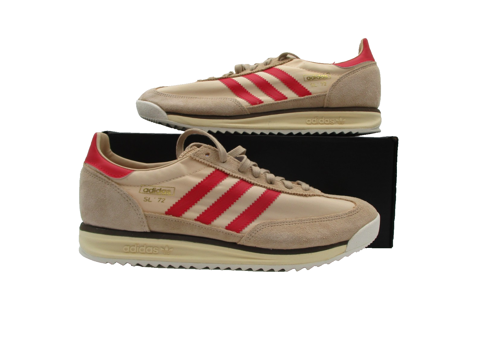 Adidas Originals SL 72 JS0749 Men's Sz 11 Magic Beige / Pure Ruby (1C9)0