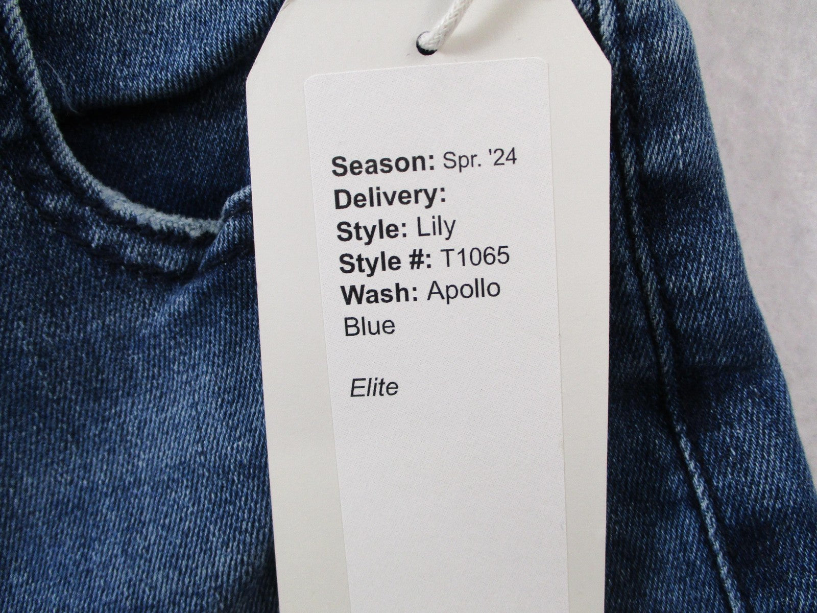 Fidelity Lily Jeans Womens 26 Blue Bootcut Mid Rise Stretch Denim Apollo 14724
