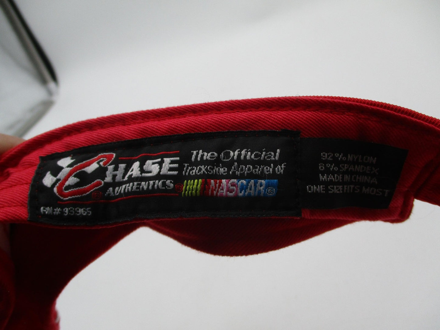 Kevin Harvick Budweiser Hat Cap Visor One Size Red NASCAR Auto Racing Mens Chase12