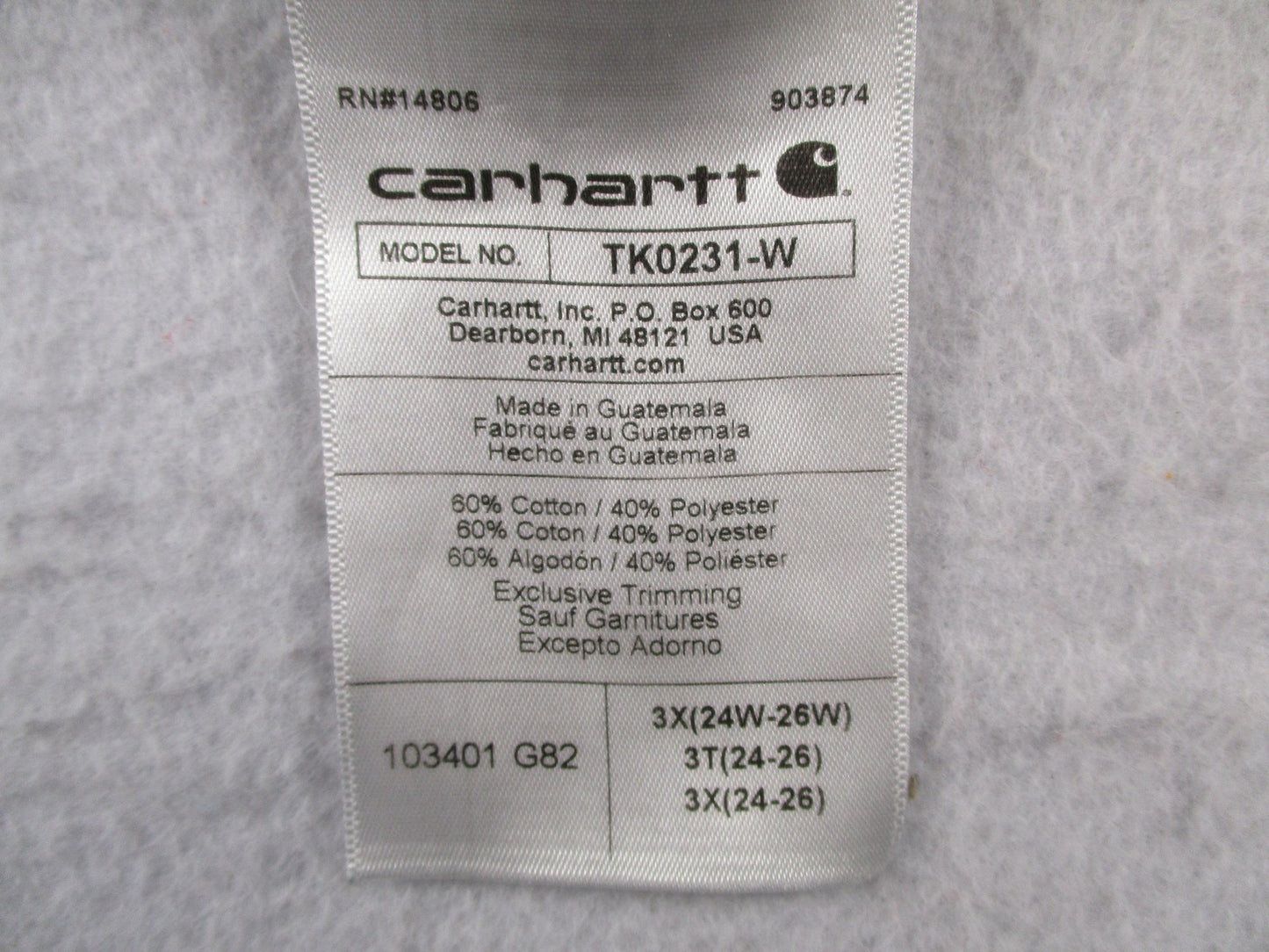 Carhartt Shirt Womens 3X Green Loose Fit Long Sleeve Logo Graphic Work Tee7