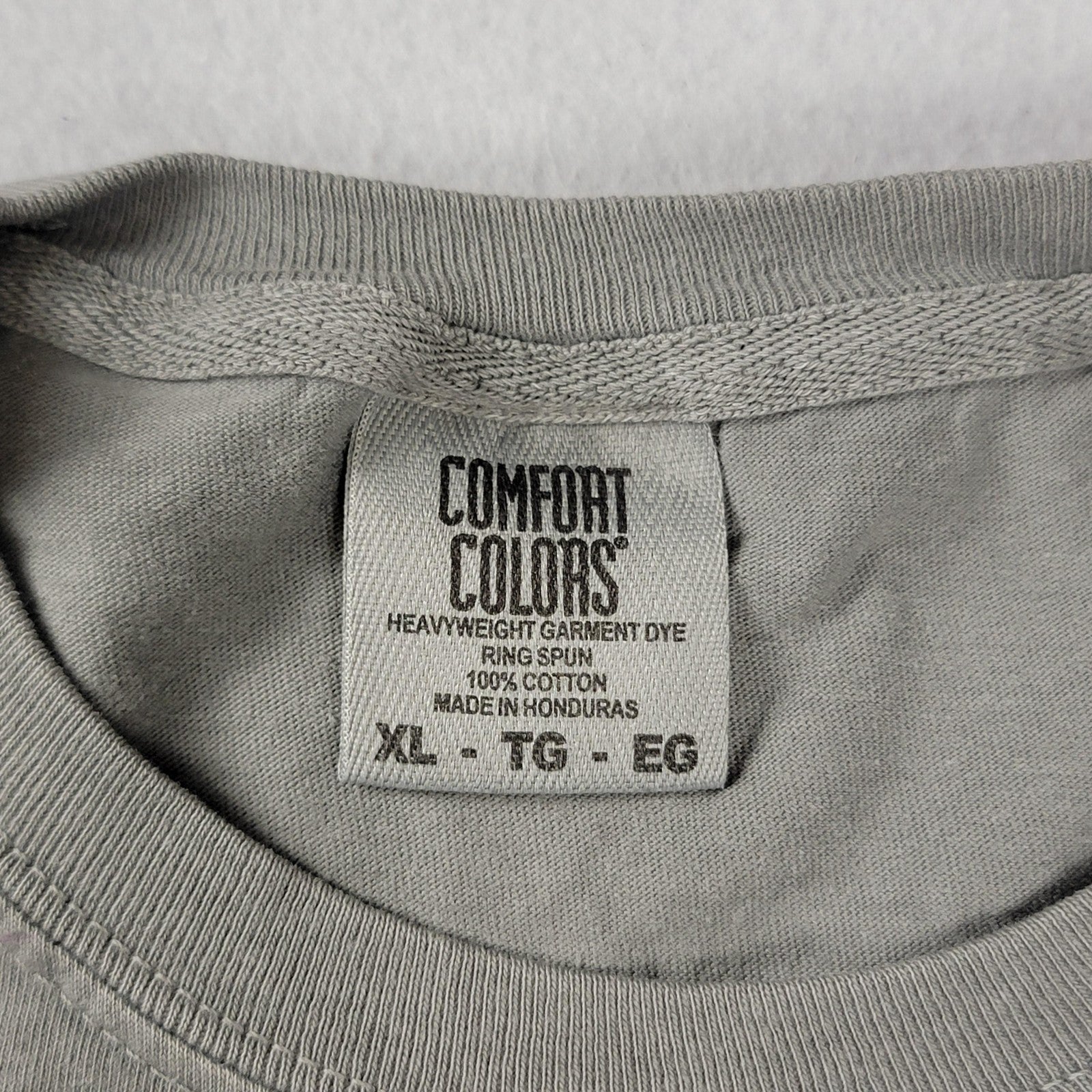 Stance & Comfort Colors Shirt Mens XL Long Sleeve Graphic Rising Angel