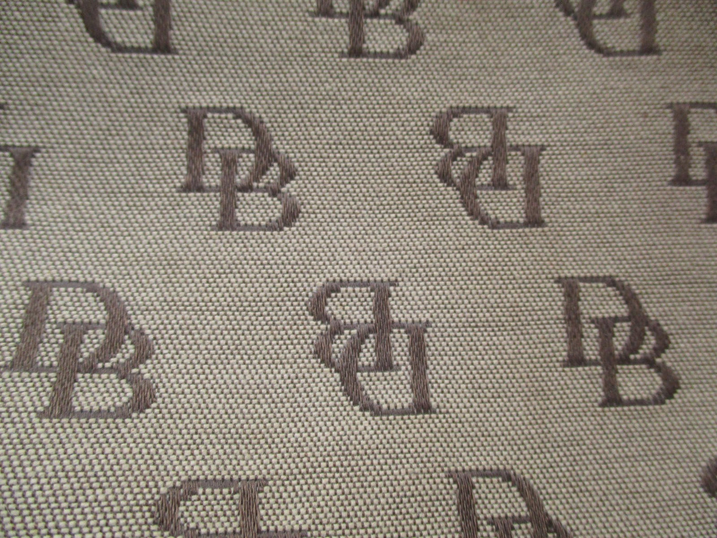 Vintage Dooney & Bourke Satchel Bag Womens Medium Brown Monogram Canvas USA10