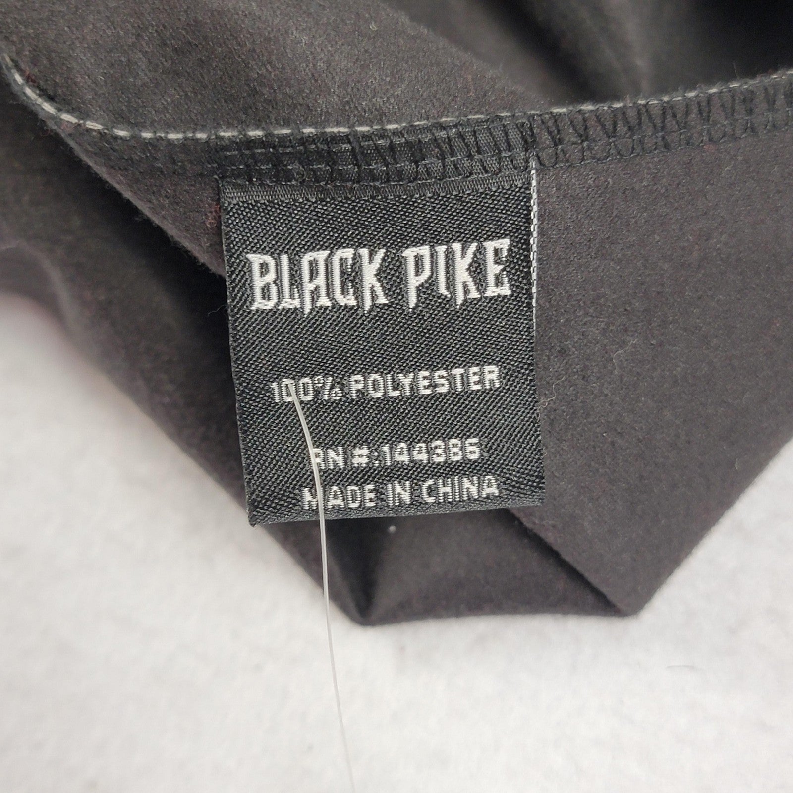 Black Pike Shirt Mens 2XL Black Ride or Die Legend Collection USA Biker