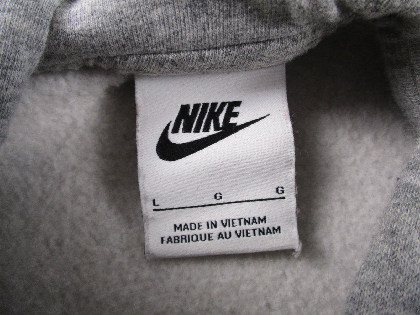 Georgia Bulldogs Sweatshirt Mens Large Gray NCAA Football Nike Hoodie Pullover2