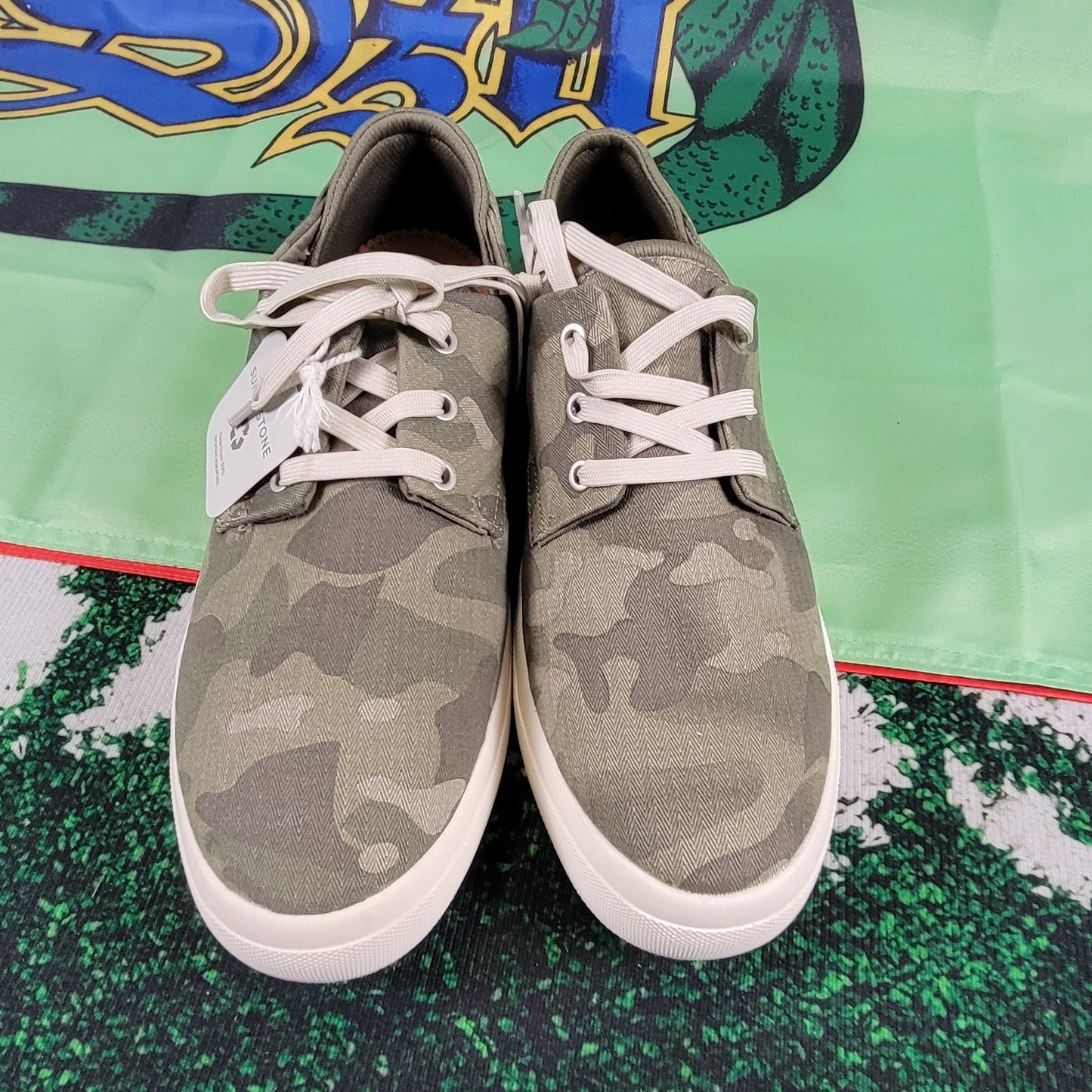 Sun & Stone Kiva Green Camo Sz 11.5M New in Box4