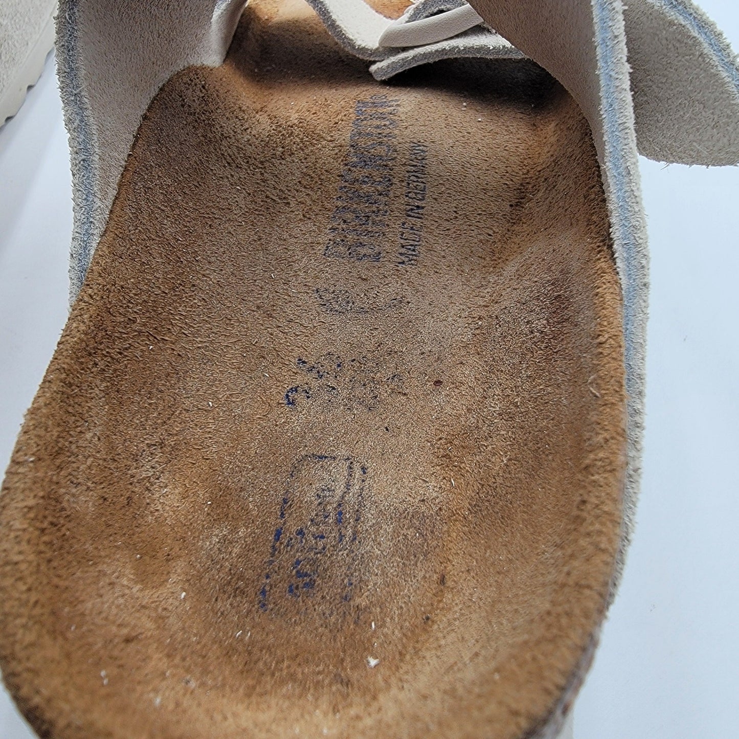Birkenstock Arizona BS White Wmn Sz 5 1024952 Narrow Fit7