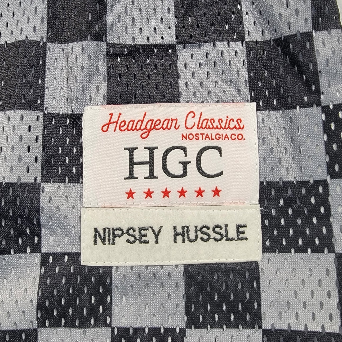Headgear Classics “Crenshaw 60” Tank Mesh Jersey S Nipsey Hussle Checkered