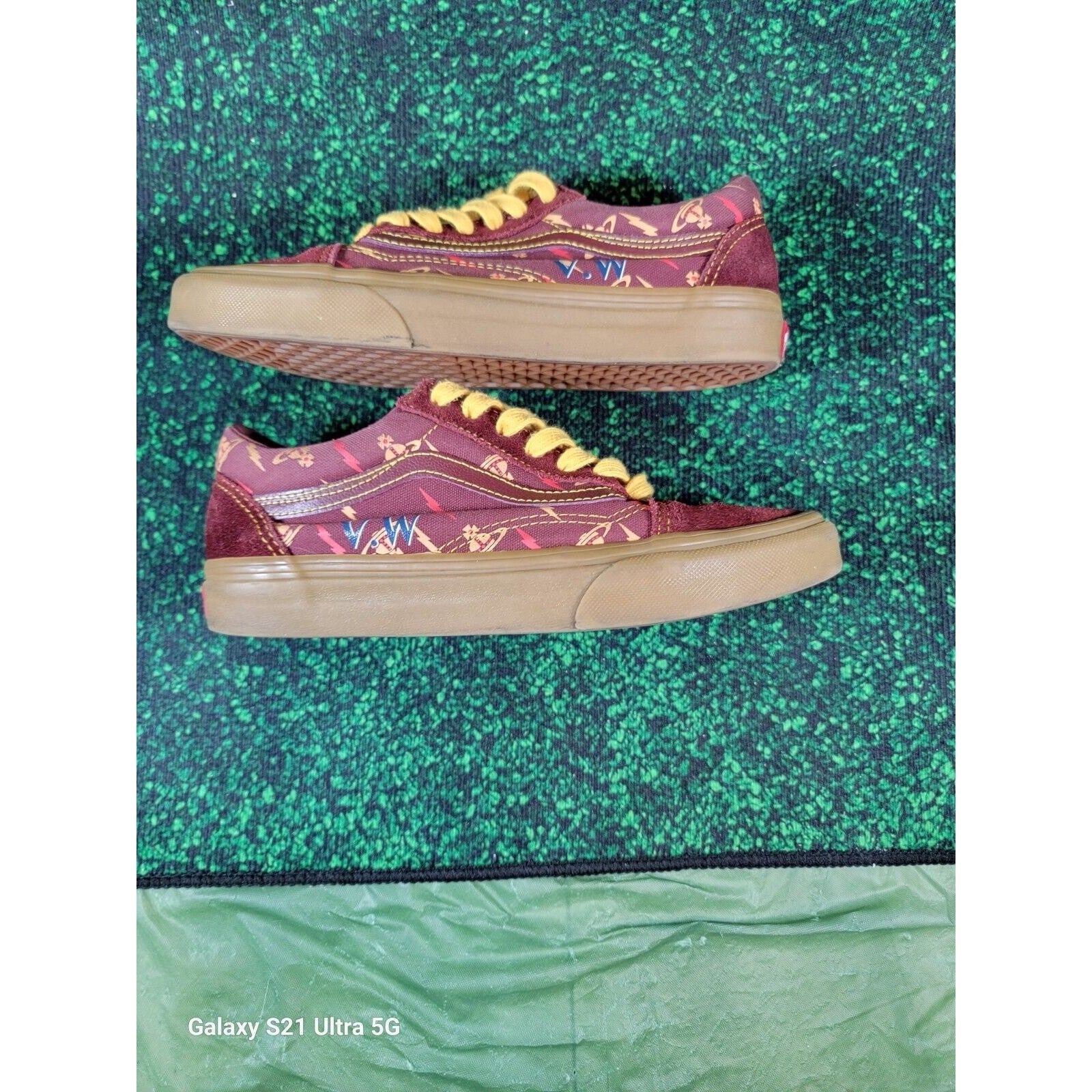 VANS X VIVIENNE WESTWOOD OLD SKOOL ANGLOMANIA Sz 77
