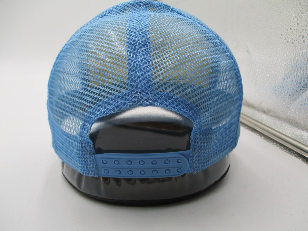 Roxy Hat Cap Snap Back Womens Adjustable Blue Pineapple Logo Trucker Surf Mesh5