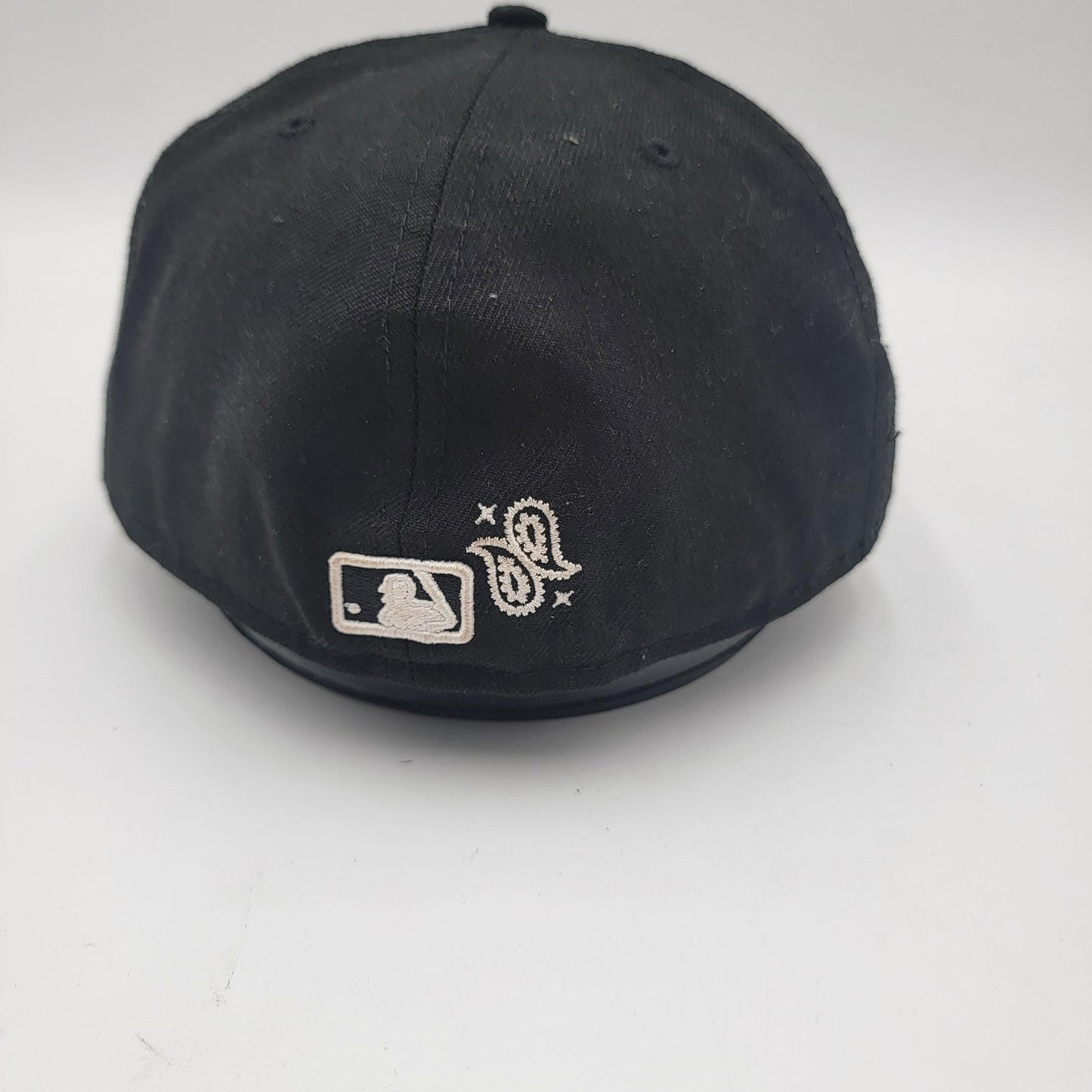 Atlanta Braves Hat Cap Fitted Mens 7 3/4 MLB Baseball Paisley Elements New Era3