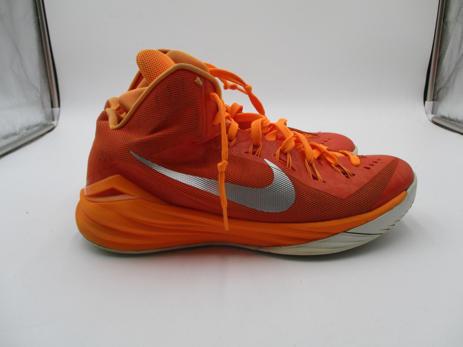 Nike Hyperdunk 2014 Shoes Mens Size 11.5 Orange Basketball Sneakers 653483-8086