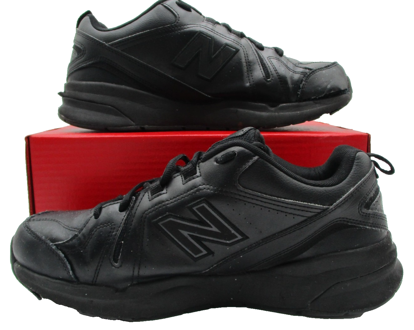 New Balance 608 Shoes Mens Size 11.5 Black Slip Resistant Work 4E MX608AB5 (1G9)1