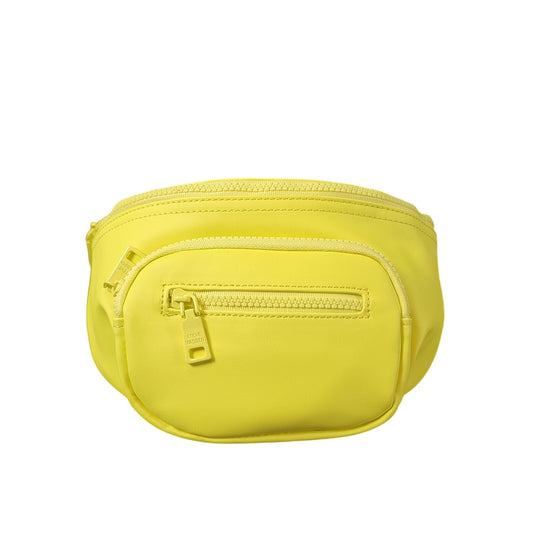 Steve Madden Blively Yellow Convertible Belt Bag Crossbody Fanny Pack New0