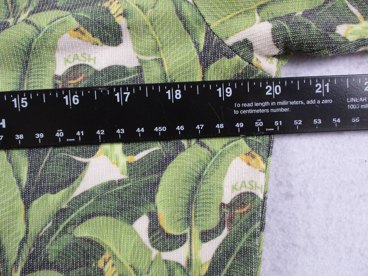 KASH Sweatsuit Set Mens Large Green Tropical Leaf Hoodie Shorts 2 Piece USA 16749