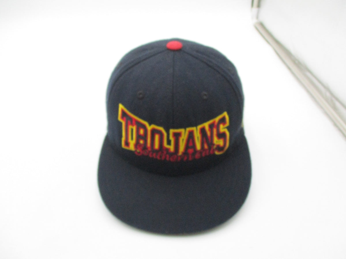 USC Trojans Hat Cap Snap Back One Size Black NCAA Football Top Of The World2