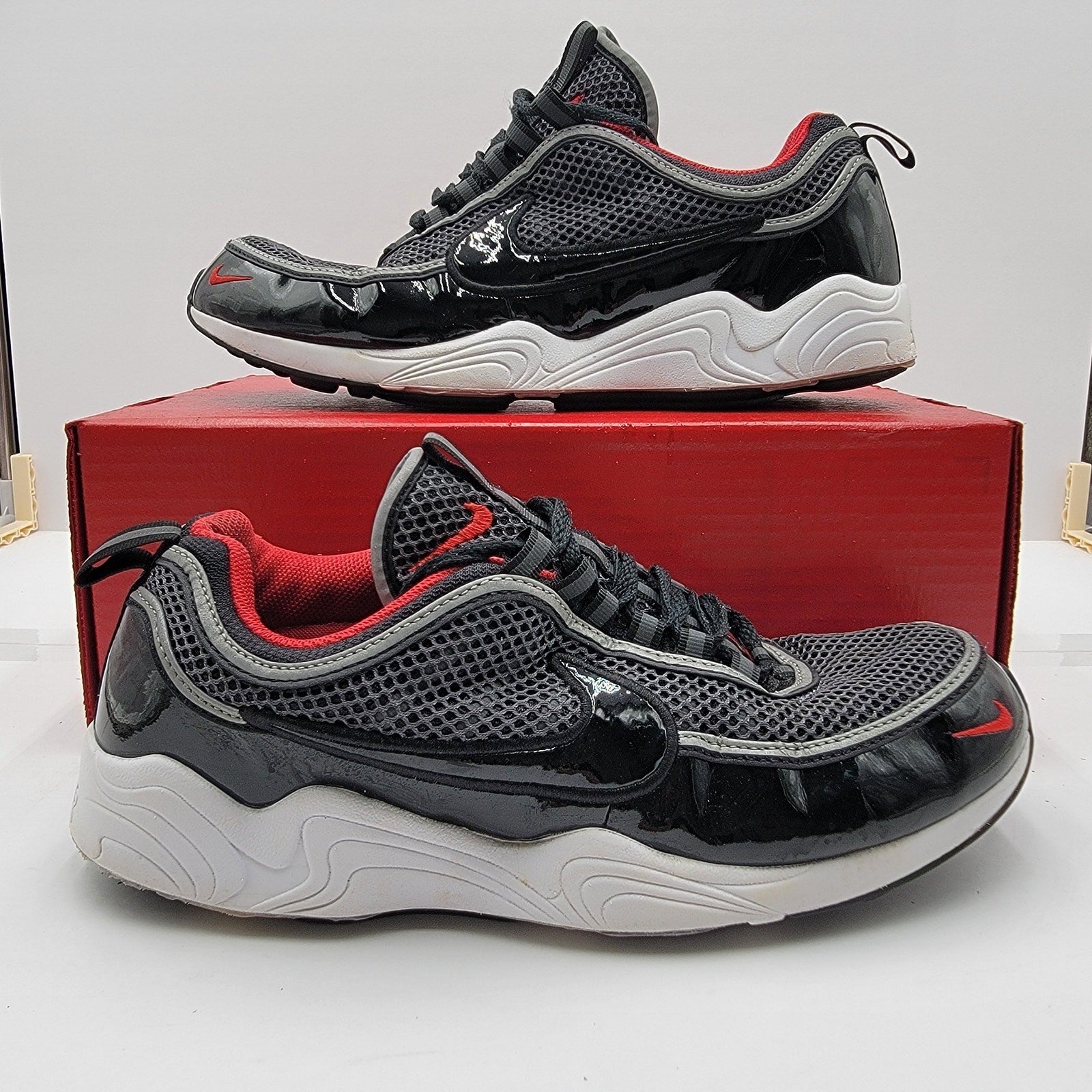 Nike Air Zoom Spiradora 16 'Black Patent' Mens Sz 10.5 926955006
