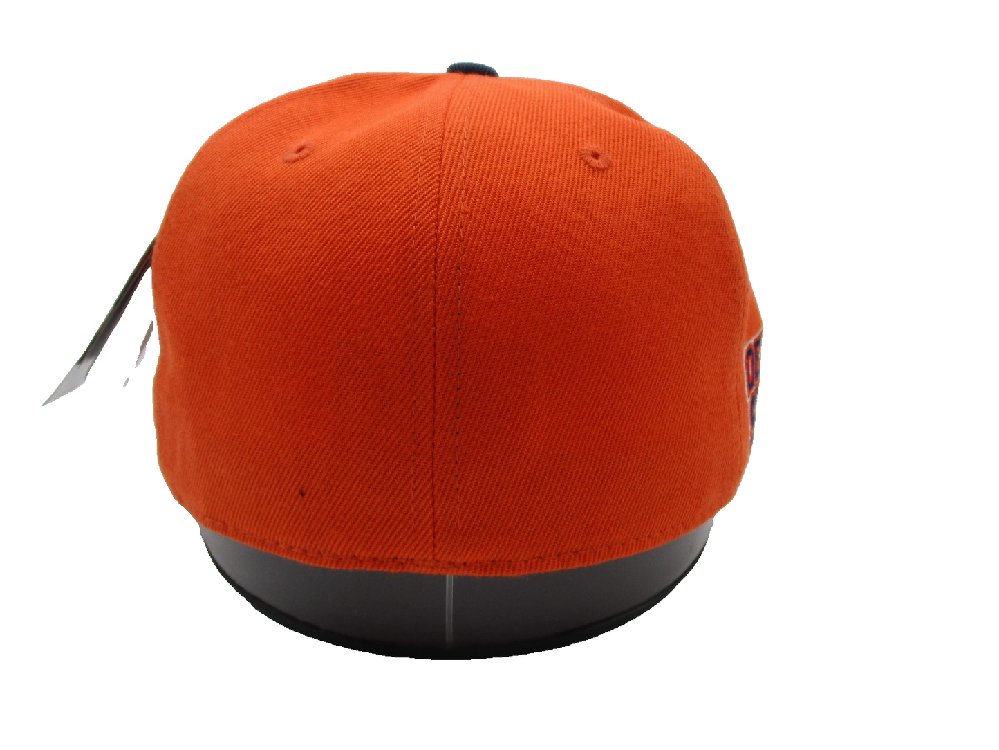 Detroit Stars Hat Cap Fitted Mens 7 Orange Navy Negro Leagues Baseball Headgear2