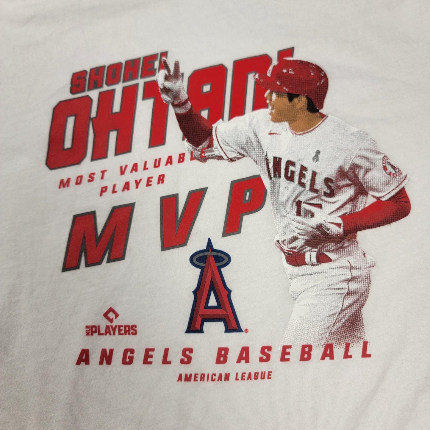 Los Angeles Angels Shirt Youth Lg White MLB Baseball Shohei Ohtani New Era 10124