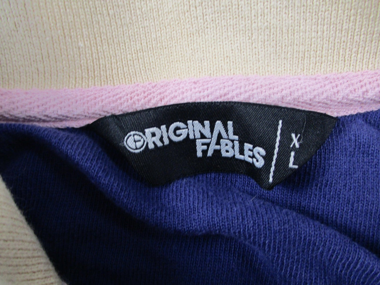 Original Fables Sweatsuit Set Mens XL Blue Golf Cart Flag Graphic Polo Shorts3