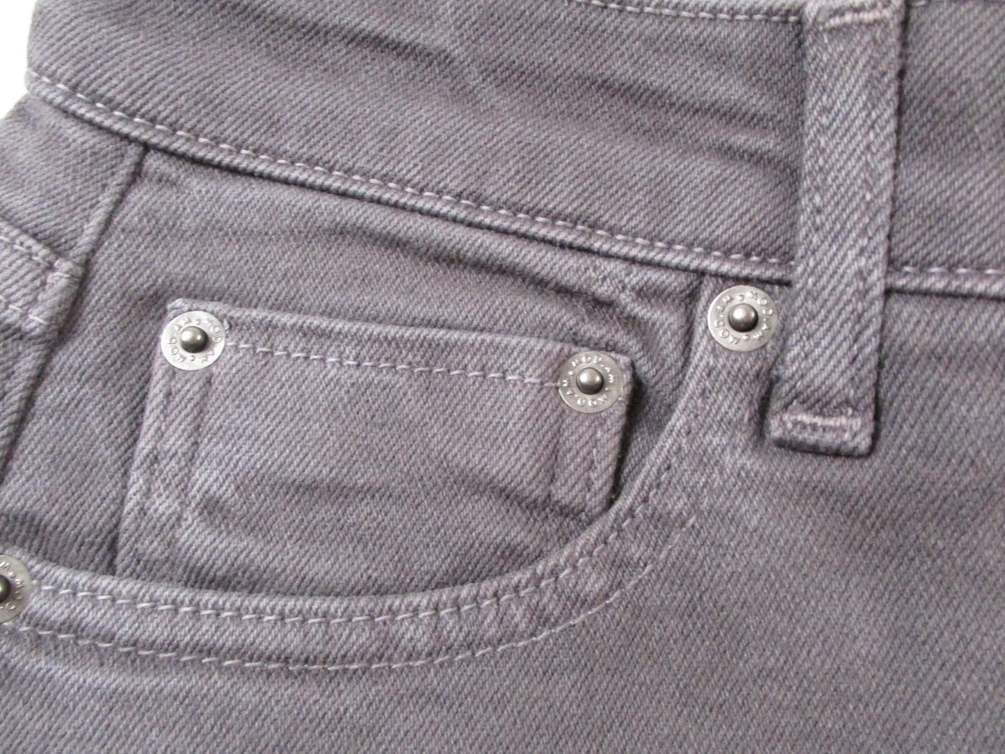 Modern American Savannah Jeans Womens 29 Gray High Rise Wide Leg Charcoal 14743