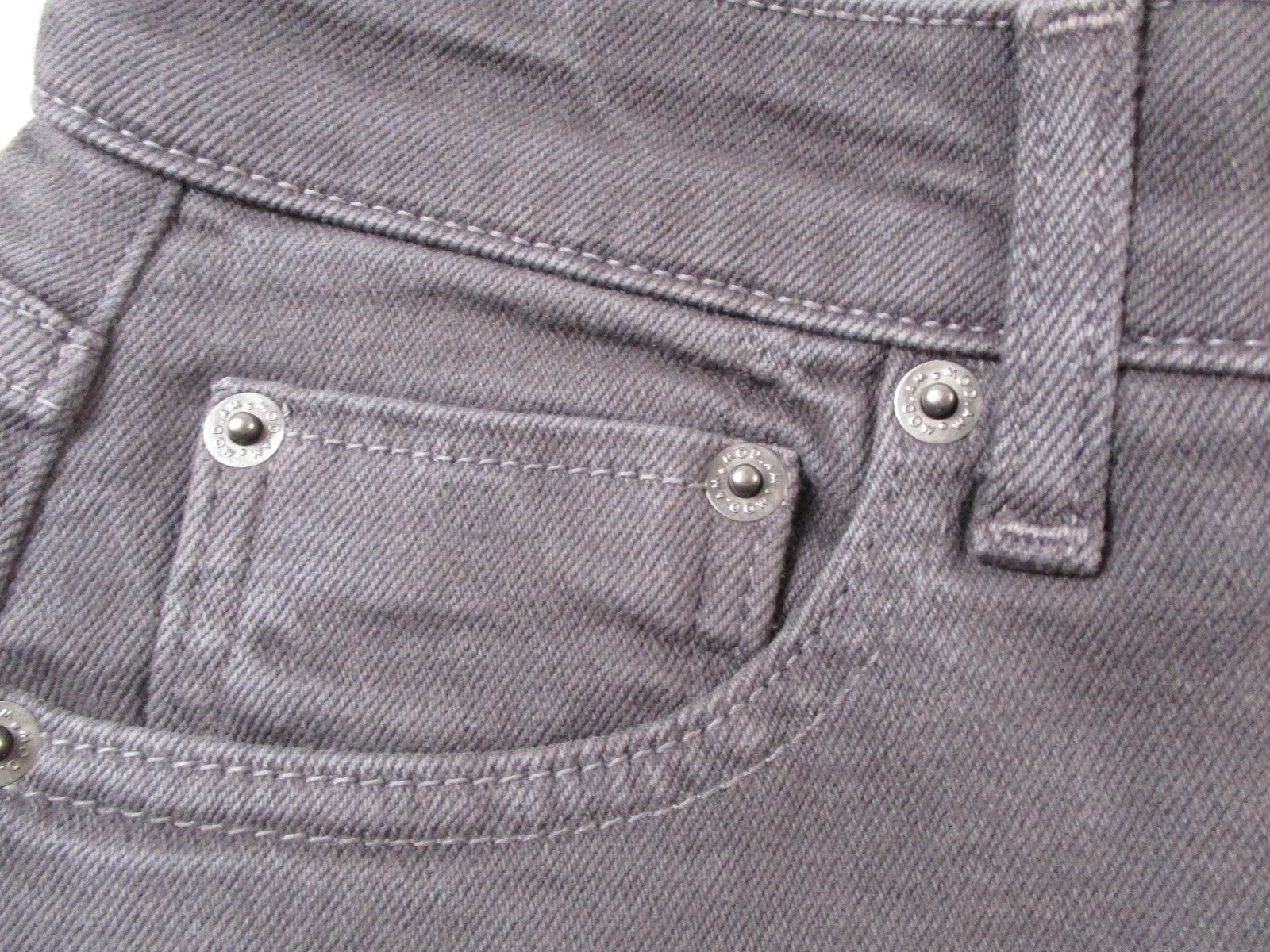 Modern American Savannah Jeans Womens 29 Gray High Rise Wide Leg Charcoal 14743
